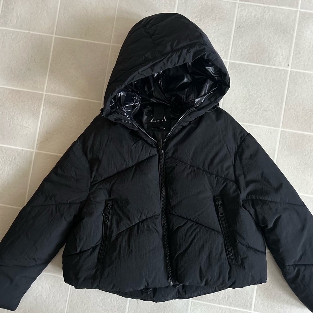 CROPPED PUFFER JACKET